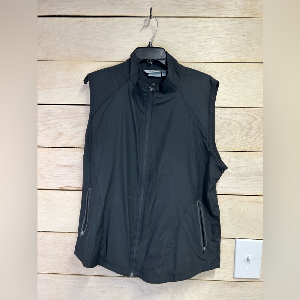 ATHLETA Light Workout Black Vest Womens Size xl
